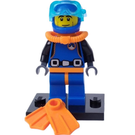 Set col01-15 - Deep Sea Diver, Series 1 (Complete Set with Stand and Accessories)