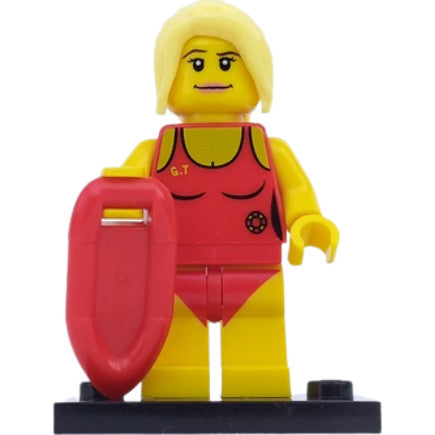 Set col02-8 - Lifeguard, Series 2 (Complete Set with Stand and Accessories)