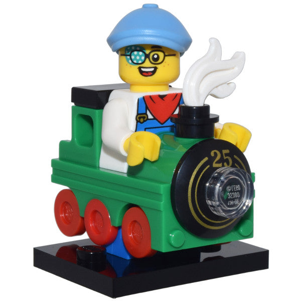 Set col25-10 - Train Kid, Series 25 (Complete Set with Stand and Accessories)