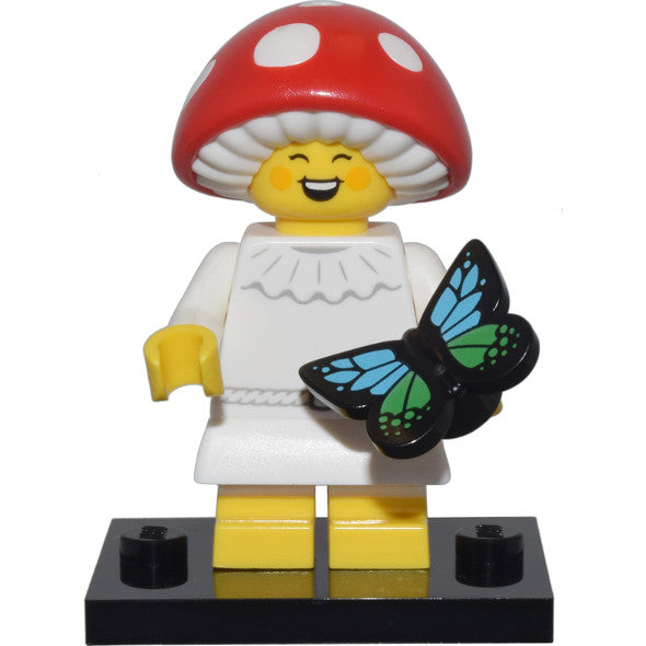 Set col25-6 - Mushroom Sprite, Series 25 (Complete Set with Stand and Accessories)