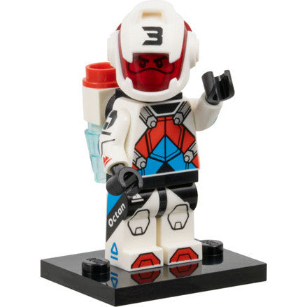 Set col27-3 - Jetpack Racer, Series 27 (Complete Set with Stand and Accessories)