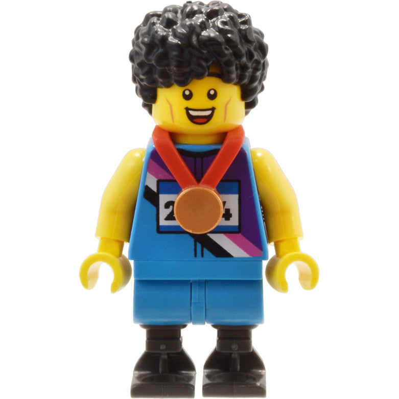 Minifig col427 - Sprinter, Series 25 (Minifigure Only without Stand and Accessories)