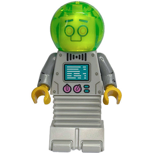 Minifig col445 - Robot Butler, Series 26 (Minifigure Only without Stand and Accessories)