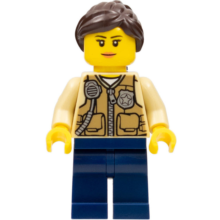 Minifig cty0548 - Swamp Police - Officer Female, Vest