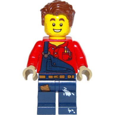 Minifig cty1095 - Harl Hubbs without Utility Belt