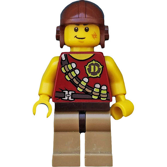 Minifig dino001 - Hero - Tranquilizer Belt