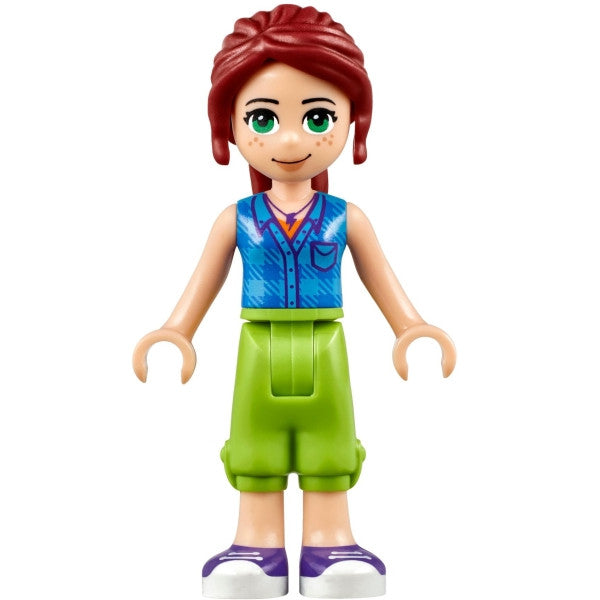 Minifig frnd236 - Friends Mia - Lime Cropped Trousers, Blue Top