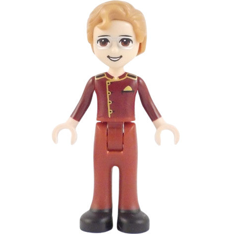 Minifig frnd414 - Friends Julian - Dark Red Usher Uniform
