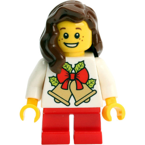 Minifig gen110 - Lego Kladno PF 2018 Holiday Minifigure Girl