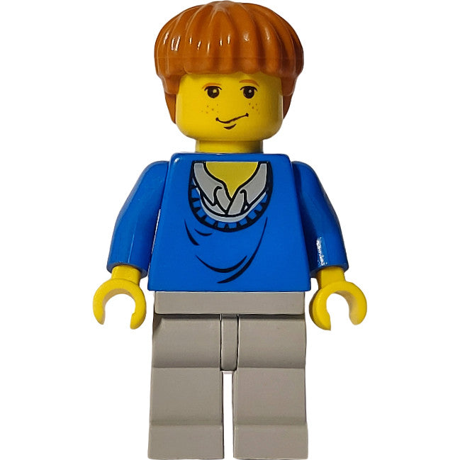 Minifig hp006 - Ron Weasley - Blue Sweater