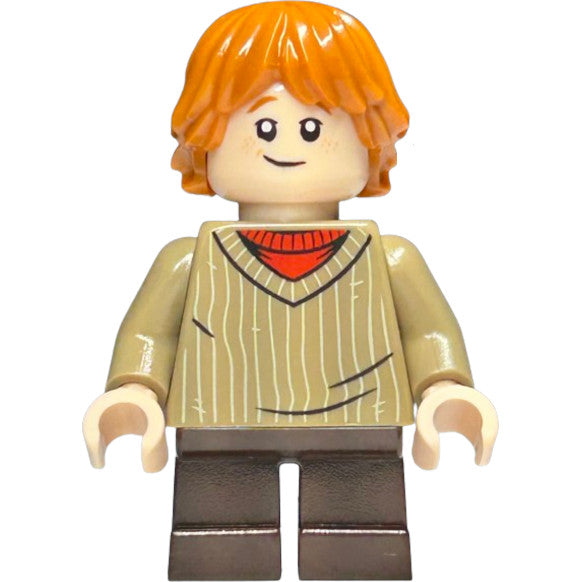 Minifig hp142 - Ron Weasley - Dark Tan Sweater