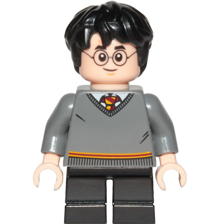 Minifig hp150 - Harry Potter - Gryffindor Sweater, Black Short Legs