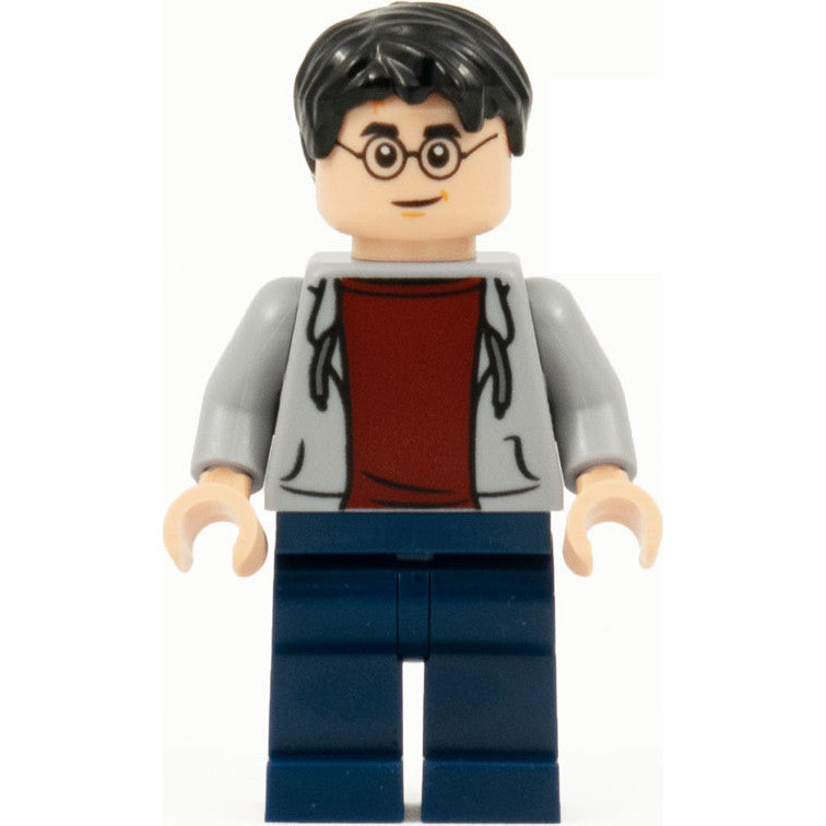 Minifig hp213 - Harry Potter - Light Bluish Gray Hooded Sweatshirt