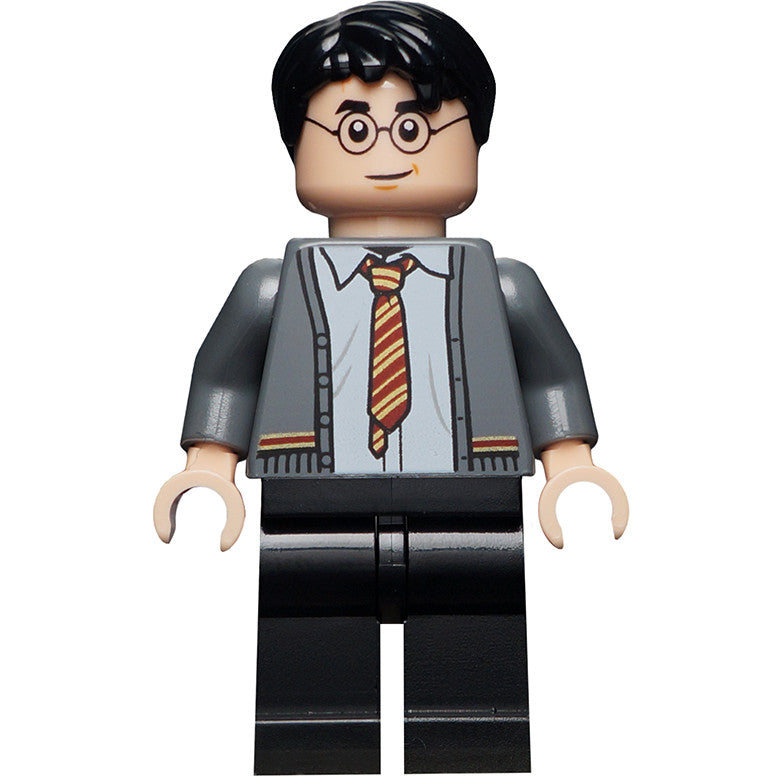 Minifig hp238 - Harry Potter - Gryffindor Cardigan Sweater, Shirt with Wrinkles