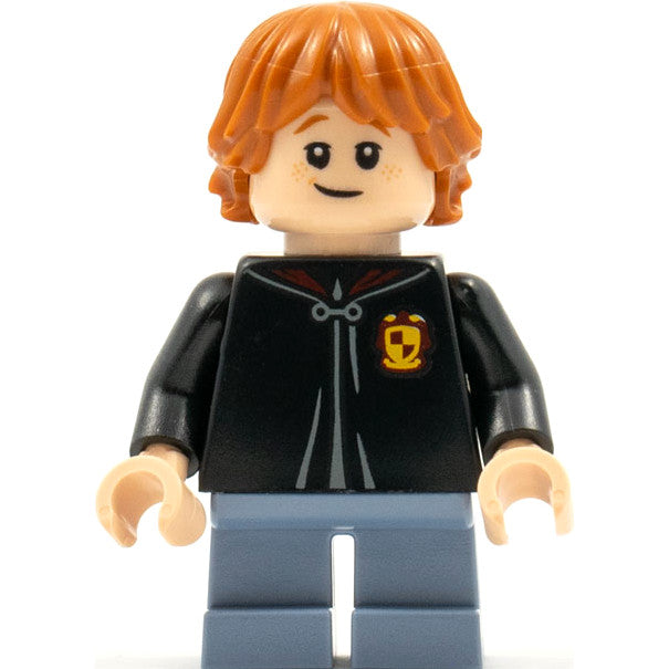 Minifig hp248 - Ron Weasley - Black Torso Gryffindor Robe