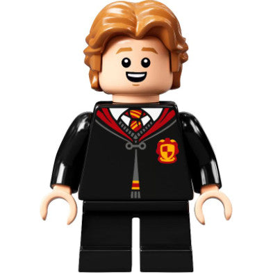 Minifig hp304 - Colin Creevey - Gryffindor Robe Clasped, Black Short Legs