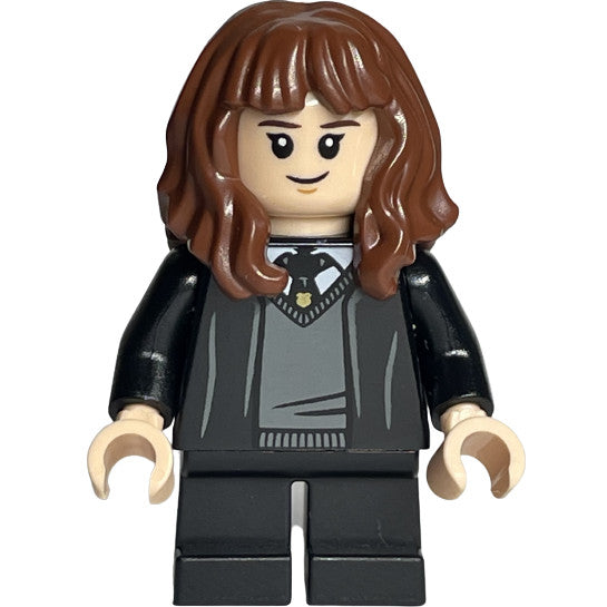 Minifig hp320 - Hermione Granger - Hogwarts Robe, Black Tie