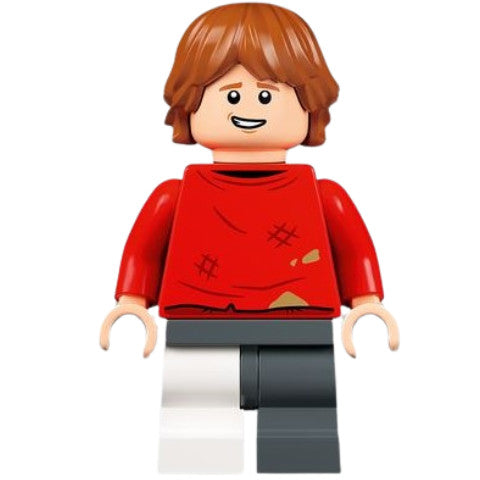 Minifig hp328 - Ron Weasley - Red Sweater, Leg Cast