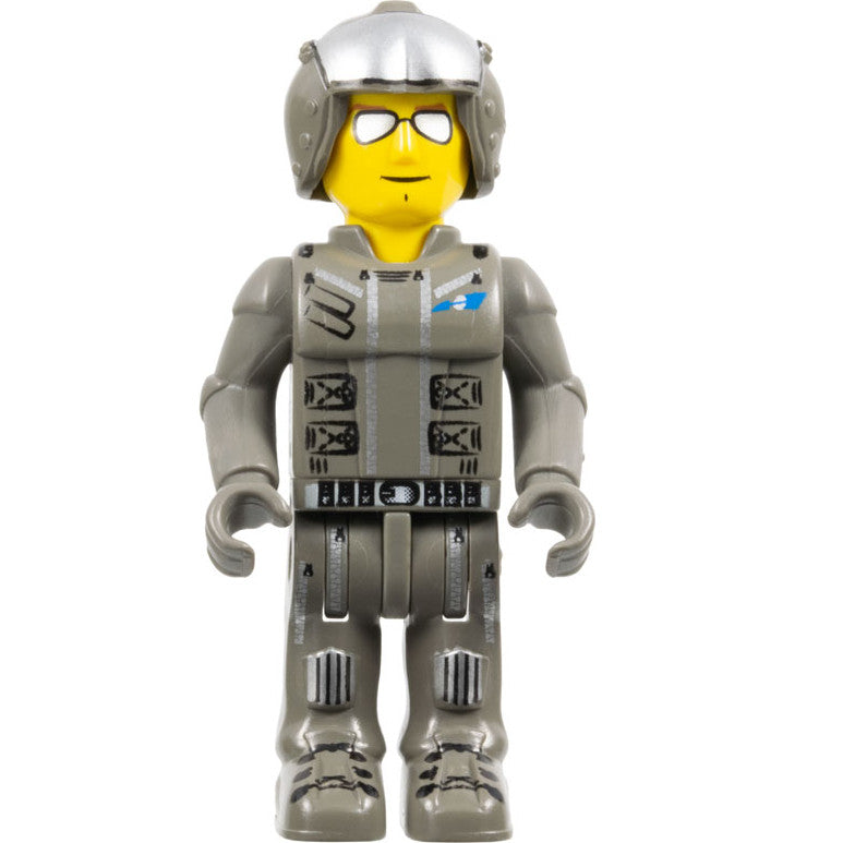 Minifig js014 - Res-Q - Open Faced Helmet and Sunglasses