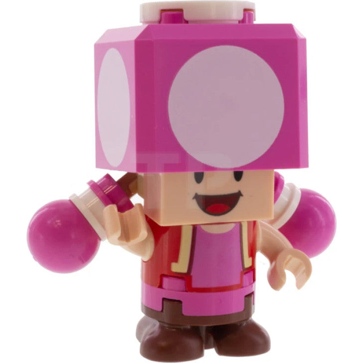 Minifig mar0011 - Toadette - Black Hinge Top Plate