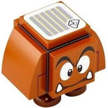 Minifig mar0034 - Goomba - Neutral, Black Interior Pieces