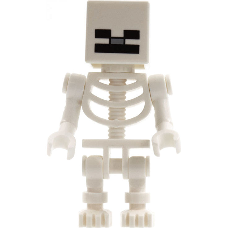 Minifig min011 - Skeleton, Minecraft