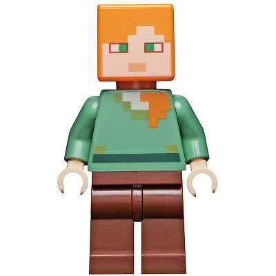Minifig min017 - Alex - Reddish Brown Legs