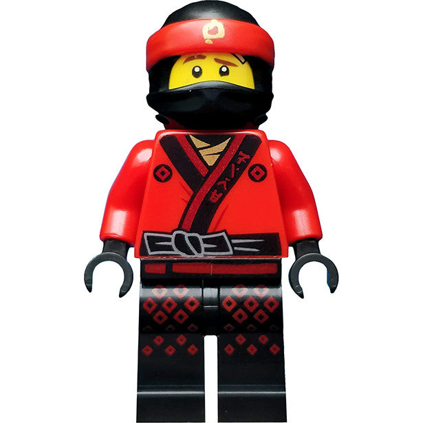 Minifig njo349 - Kai - The LEGO Ninjago Movie, Fire Mech Driver