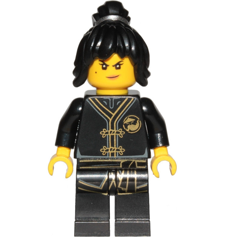 Minifig njo0433 - Nya - Black Wu-Cru Training Gi
