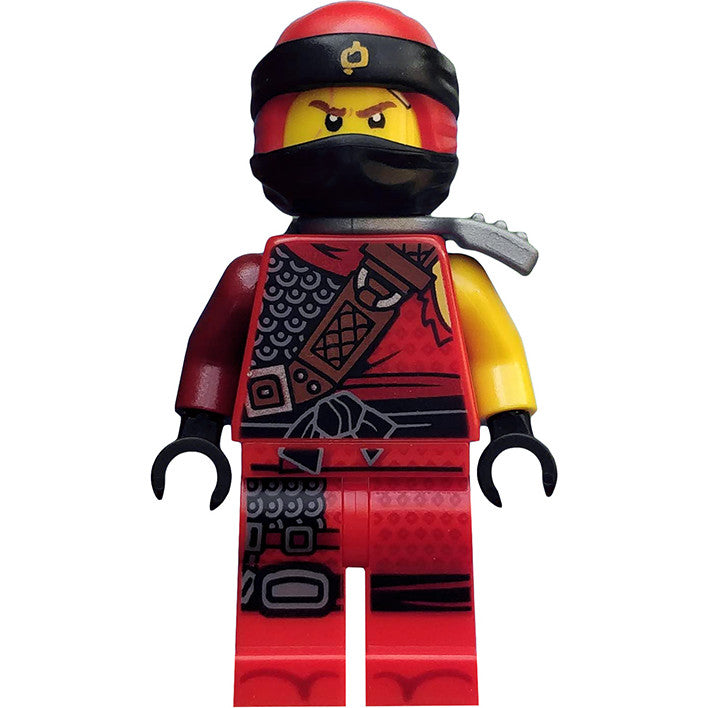 Minifig njo0457 - Kai - Hunted, Flat Silver Side-Scabbard