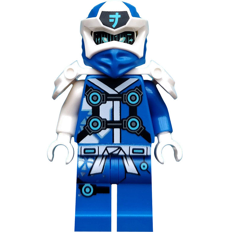 Minifig njo0563 - Jay - Digi Jay, Shoulder Armor with Scabbard