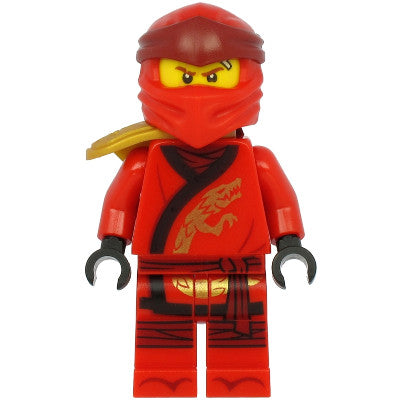 Minifig njo613 - Kai - Legacy, Pearl Gold Armor Shoulder Pad