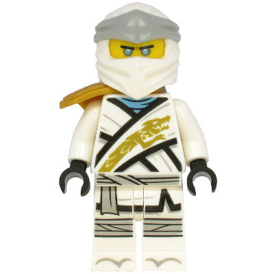 Minifig njo0616 - Zane - Legacy, Pearl Gold Armor Shoulder Pad