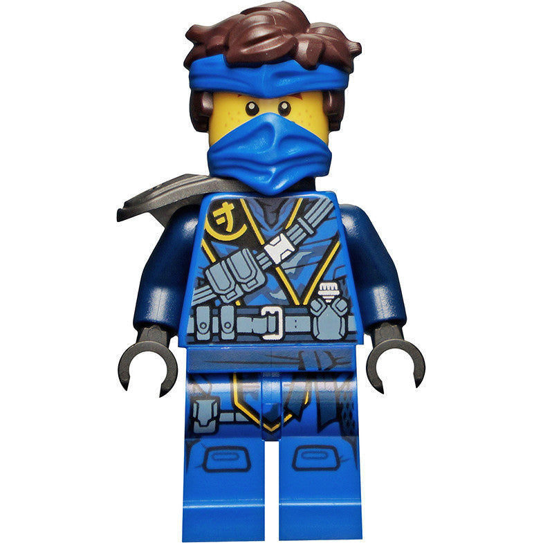 Minifig njo0679 - Jay - The Island, Mask and Hair with Bandana, Shoulder Pad
