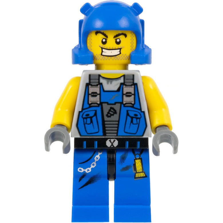 Minifig pm006 - Power Miner - Beard Stubble Guy