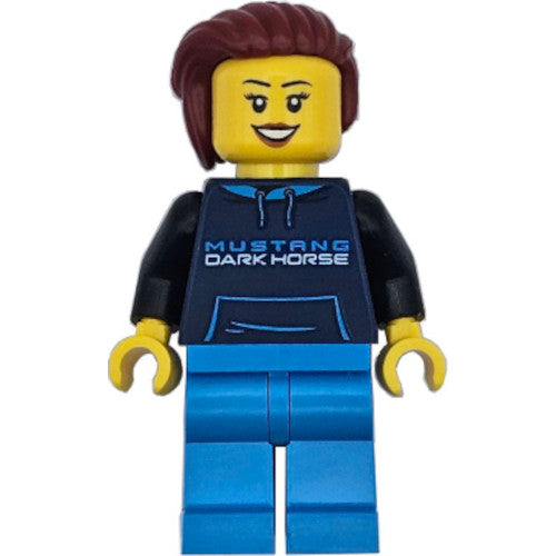 Minifig sc114 - Ford Mustang Dark Horse Driver