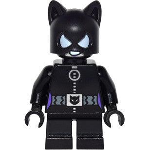 Minifig sh0243 - Catwoman - Black Suit, Short Legs