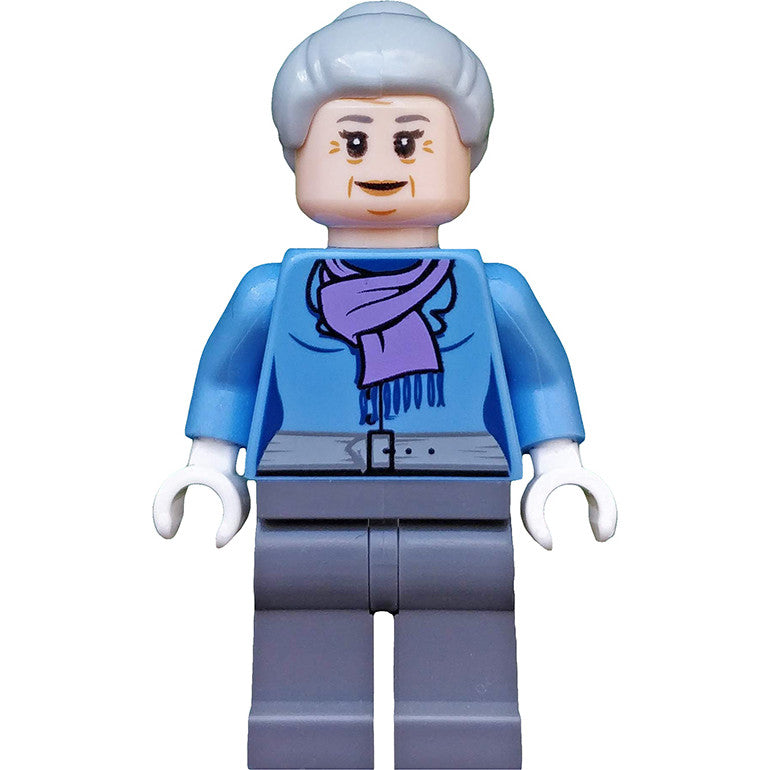 Minifig sh0272 - Aunt May - Medium Lavender Scarf