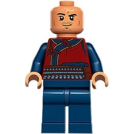 Minifig sh0826 - Wong - Dark Red Robe, Dark Blue Legs