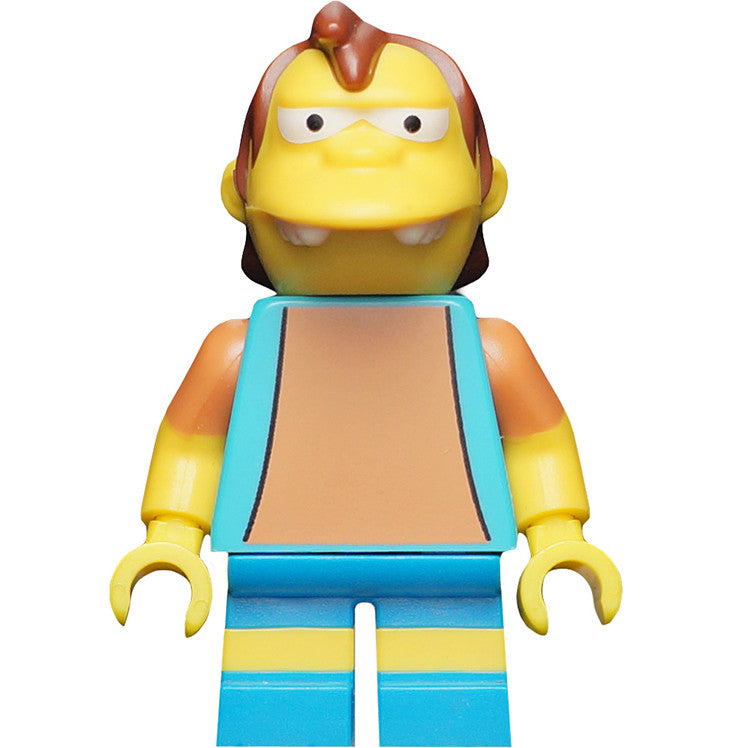 Minifig sim018 - Nelson Muntz, The Simpsons, Series 1 (Minifigure Only without Stand and Accessories)
