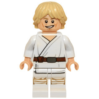 Minifig sw0551 - Luke Skywalker (Tatooine, White Legs, Detailed Face Print)