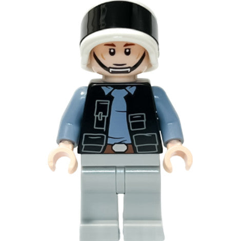 Minifig sw1285 - Rebel Fleet Trooper - Vest with Pockets, Black Neck