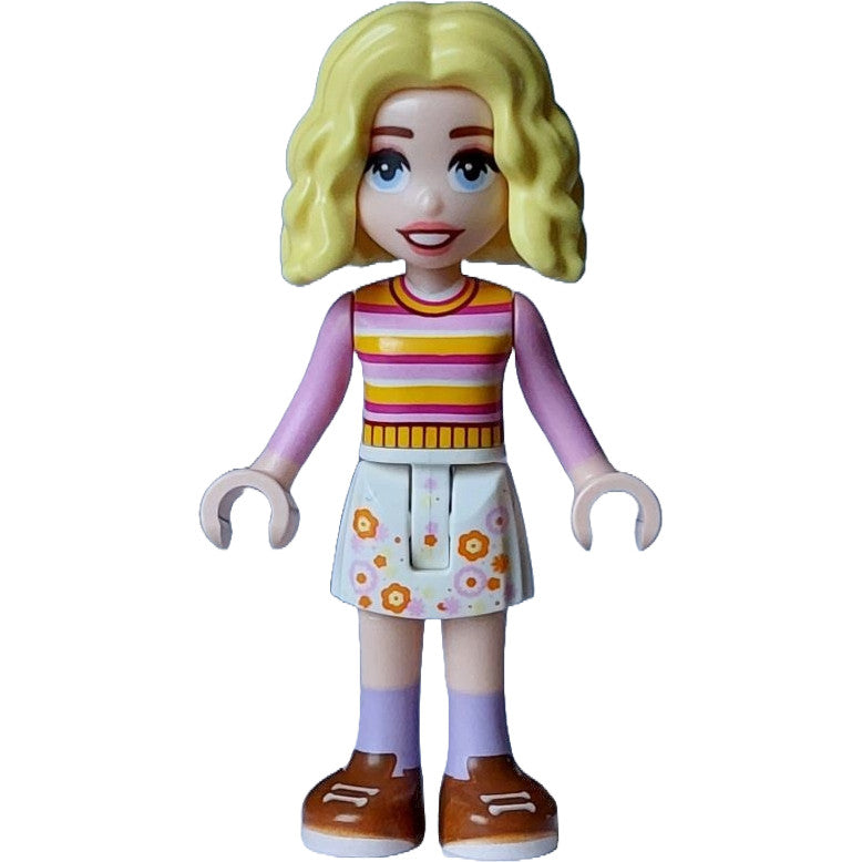 Minifig wed003 - Enid Sinclair - Bright Pink Striped Sweater